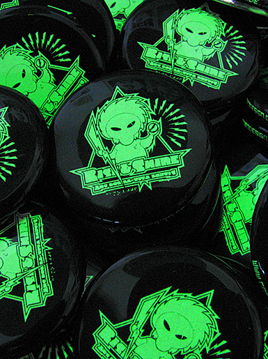 Rise & Shine [MISSION-PATCH] - button - luminous [glow in the dark] // Photo 3