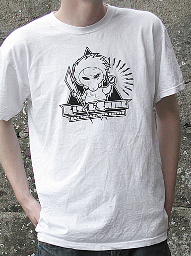 Rise & Shine [MISSION-PATCH] - t-shirt - black on white // Photo 1