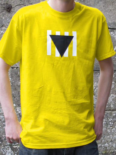 Résistance [VVN / BDA] - t-shirt - black, white on yellow // Photo 1