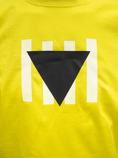 Résistance [VVN / BDA] - t-shirt - black, white on yellow // Photo 2