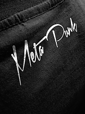 meta-punk, t-shirt, black – Back