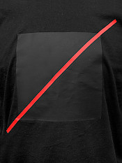 free-spirit, t-shirt, black – Front
