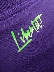 free-spirit, t-shirt, purple – Back